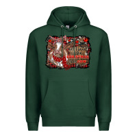 Sports Green all i want for christmas is a cow cowhide Premium Hoodie - RanaPortraitStore