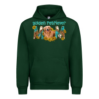 Forest Green western golden retriever mom Urban Hoodie - texasbilliewilder