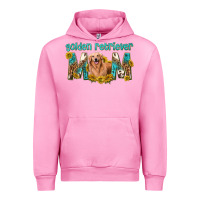 Fuchsia Pink western golden retriever mom Urban Hoodie - texasbilliewilder