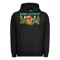 Pigment Black western golden retriever mom Urban Hoodie - texasbilliewilder