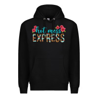 Black hot mess express Premium Hoodie - texasbilliewilder