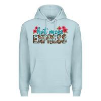 Blue Mist hot mess express Premium Hoodie - texasbilliewilder