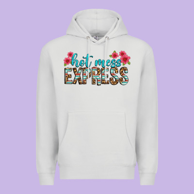 Hot Mess Express Premium Hoodie Designed By Texasbilliewilder