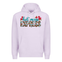 Lilac hot mess express Premium Hoodie - texasbilliewilder