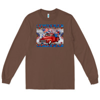 Chestnut american truck 4th of july mousepad Long Sleeve Tee - BarkalooDesign