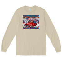 Mushroom american truck 4th of july mousepad Long Sleeve Tee - BarkalooDesign