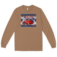 Toasted Coconut american truck 4th of july mousepad Long Sleeve Tee - BarkalooDesign