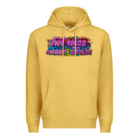 Antique Gold hot mess never stress Premium Hoodie - texasbilliewilder
