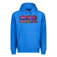 True Royal hot mess never stress Premium Hoodie - texasbilliewilder