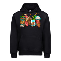 Black cowgirl coffee cups Urban Hoodie - Zillion Design Studio