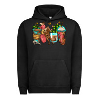 Pigment Black cowgirl coffee cups Urban Hoodie - Zillion Design Studio