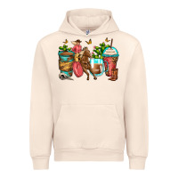 Sandshell cowgirl coffee cups Urban Hoodie - Zillion Design Studio