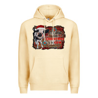 Pina Colada all i want for christmas is a cow aztec Premium Hoodie - RanaPortraitStore