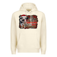 Sandshell all i want for christmas is a cow aztec Premium Hoodie - RanaPortraitStore