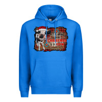 True Royal all i want for christmas is a cow aztec Premium Hoodie - RanaPortraitStore