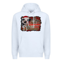 White all i want for christmas is a cow aztec Premium Hoodie - RanaPortraitStore