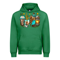 Cowboy Coffee Cups Urban Hoodie | Teevron