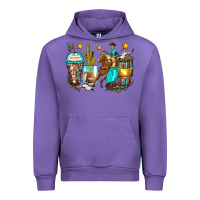 Tulip cowboy coffee cups Urban Hoodie - Zillion Design Studio