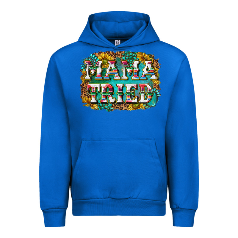 Western Mama Tried With Sunflowers And Gemstone Urban Hoodie by texasbilliewilder | Teevron