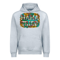 Heather Grey western mama tried with sunflowers and gemstone Urban Hoodie - texasbilliewilder