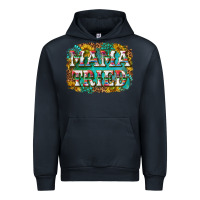 Navy western mama tried with sunflowers and gemstone Urban Hoodie - texasbilliewilder
