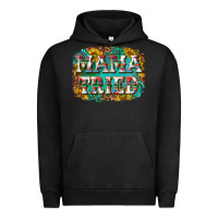 Pigment Black western mama tried with sunflowers and gemstone Urban Hoodie - texasbilliewilder