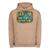 Pigment Burro western mama tried with sunflowers and gemstone Urban Hoodie - texasbilliewilder