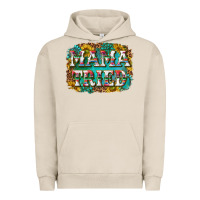 Pigment French Oak western mama tried with sunflowers and gemstone Urban Hoodie - texasbilliewilder
