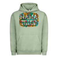 Pigment Oil Green western mama tried with sunflowers and gemstone Urban Hoodie - texasbilliewilder