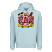 Blue Mist hot mom summer Premium Hoodie - texasbilliewilder