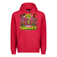 Cardinal hot mom summer Premium Hoodie - texasbilliewilder