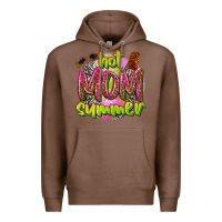 Chestnut hot mom summer Premium Hoodie - texasbilliewilder