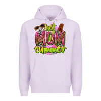 Lilac hot mom summer Premium Hoodie - texasbilliewilder
