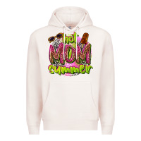 Pale Pink hot mom summer Premium Hoodie - texasbilliewilder