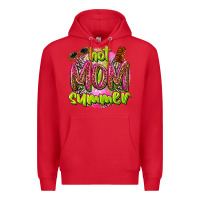Red hot mom summer Premium Hoodie - texasbilliewilder