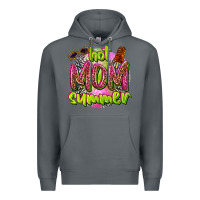 Rock hot mom summer Premium Hoodie - texasbilliewilder