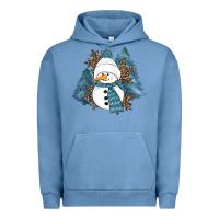 Pigment Pebble Blue showman winter Urban Hoodie - RanaPortraitStore
