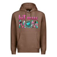 Chestnut hot mess mom Premium Hoodie - texasbilliewilder