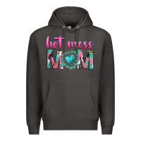 Smoke hot mess mom Premium Hoodie - texasbilliewilder