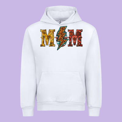 Western Mom Urban Hoodie Designed By Texasbilliewilder