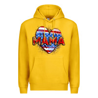 Lemon American mama heart Premium Hoodie - Zillion Design Studio