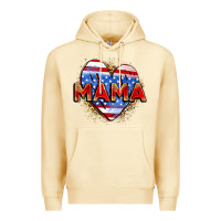 Pina Colada American mama heart Premium Hoodie - Zillion Design Studio