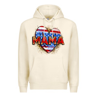 Tofu American mama heart Premium Hoodie - Zillion Design Studio