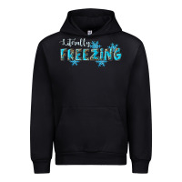 Black literally freezing winter Urban Hoodie - RanaPortraitStore