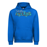Cobalt literally freezing winter Urban Hoodie - RanaPortraitStore
