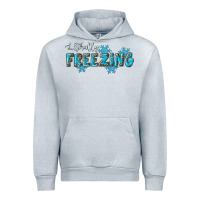 Heather Grey literally freezing winter Urban Hoodie - RanaPortraitStore
