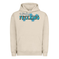 Pigment French Oak literally freezing winter Urban Hoodie - RanaPortraitStore