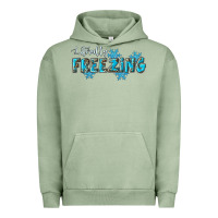 Pigment Oil Green literally freezing winter Urban Hoodie - RanaPortraitStore