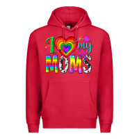 Cardinal i love my moms Premium Hoodie - texasbilliewilder