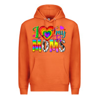 Carrot i love my moms Premium Hoodie - texasbilliewilder